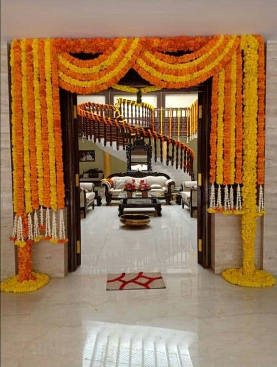 Marigold doorway from the trusted partner’s supplied portfolio